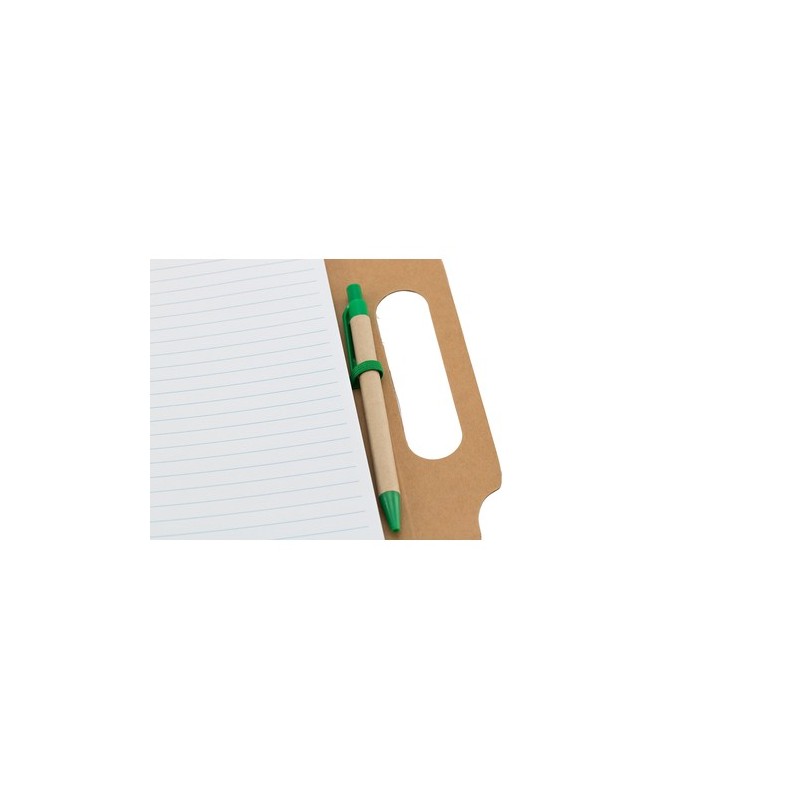 Bloc Notes Éco-responsable et Pratique Personnalisé - Makron Matières : carton recyclé impression haute définition