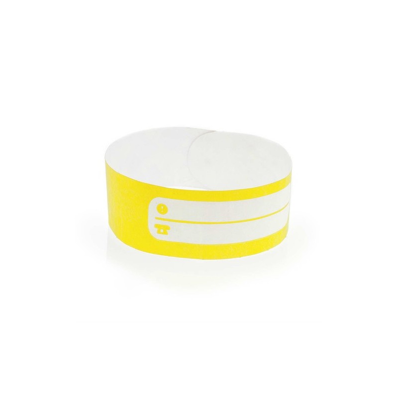 Bracelet Personnalisé Événementiel Éco-responsable Enfant Mawi Matières : tyvek Couleurs : bleu cadeau affaires élégant