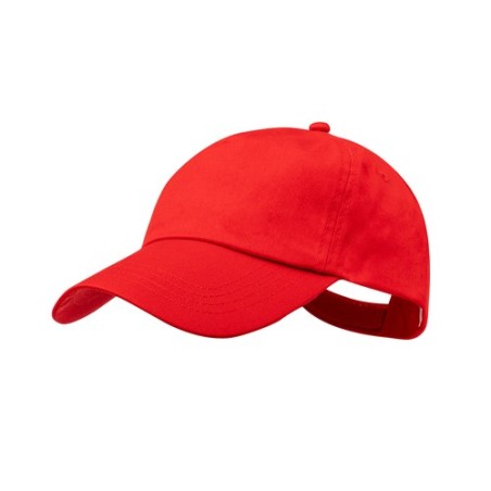 Casquette Sportive Personnalisable pour Enfant - Sportkid Matières : coton Couleurs : rouge cadeau entreprise pas cher