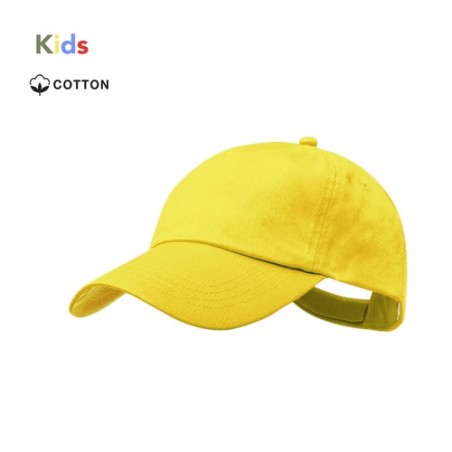 Casquette Sportive Personnalisable pour Enfant - Sportkid Matières : coton Couleurs : jaune livraison express 24h 48h