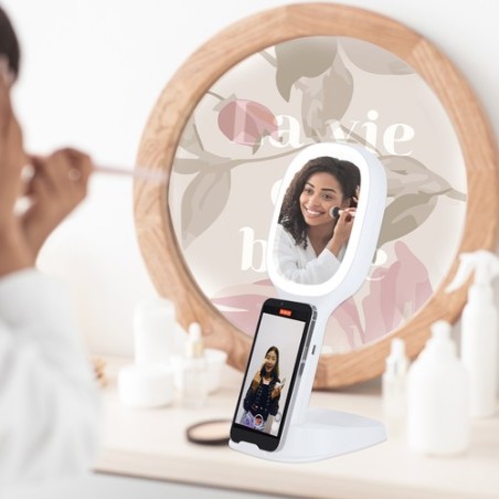 Miroir Multifonction Personnalisé pas cher Marchox Couleurs : blanc objet promotionnel éco-responsable