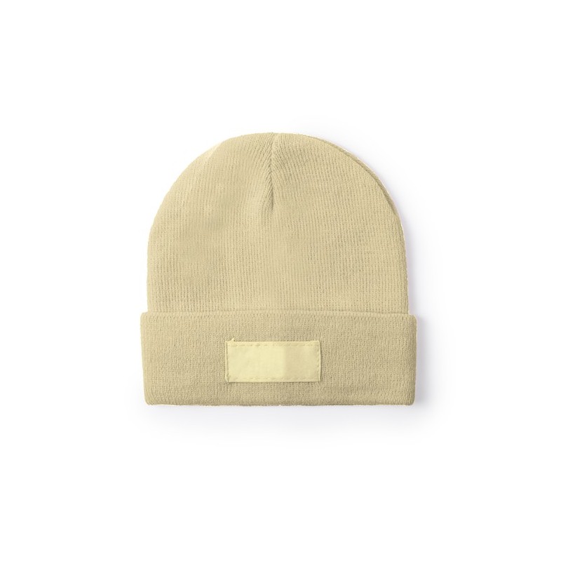Bonnet Personnalisé Éco-responsable Vert pour Enfant pas cher Matières : acrylique Couleurs : bleu marine impression haute défin