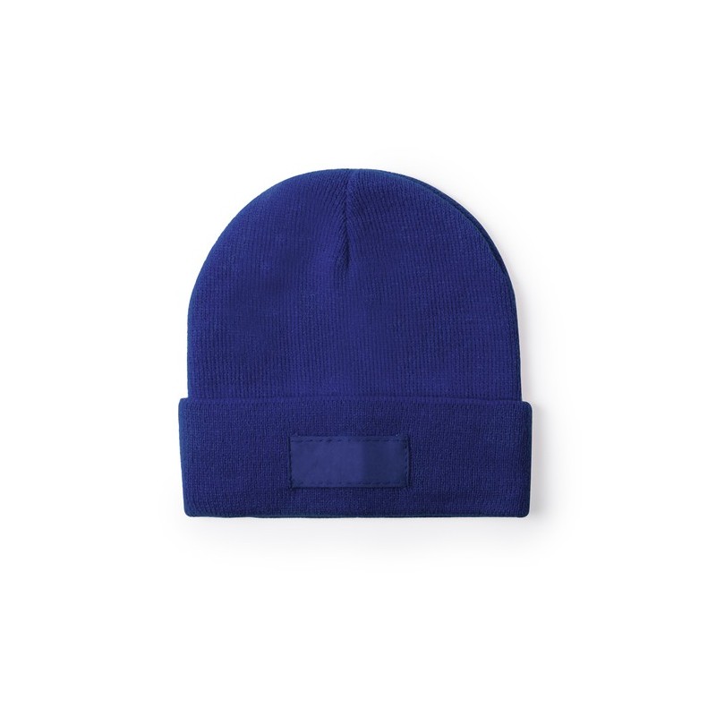 Bonnet Personnalisé Éco-responsable Vert pour Enfant pas cher Matières : acrylique Couleurs : bleu marine livraison express 24h 