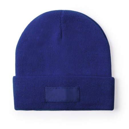 Bonnet Personnalisé Éco-responsable Vert pour Enfant pas cher Matières : acrylique Couleurs : bleu marine livraison express 24h 