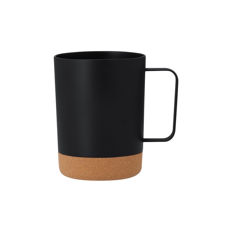 Tasse personnalisée pas chère Jurgen Matières : liège Couleurs : blanc accessoire événementiel unique