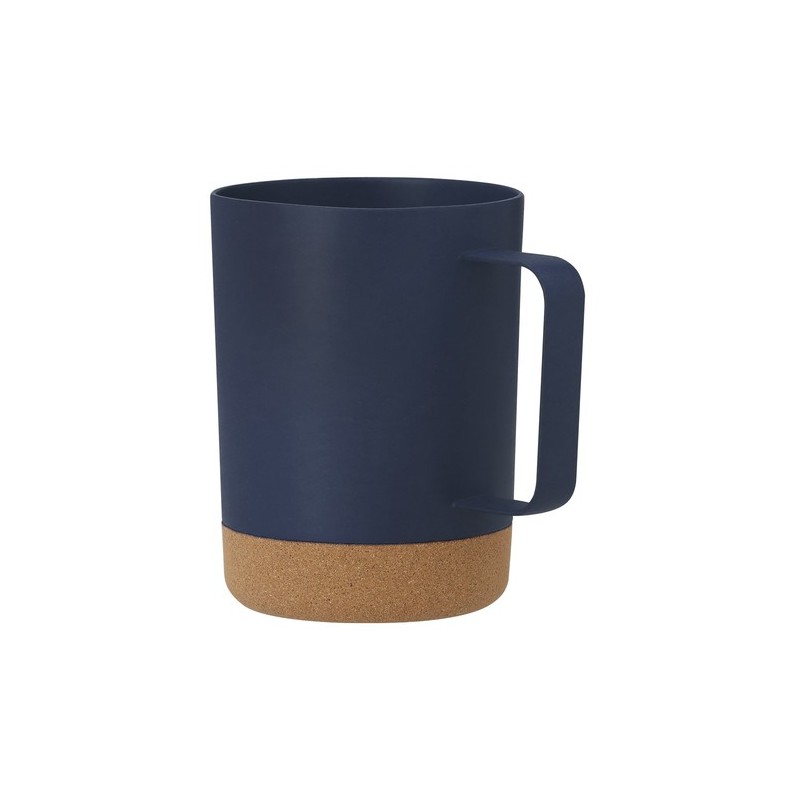 Tasse personnalisée pas chère Jurgen Matières : liège Couleurs : bleu marine objet promotionnel éco-responsable