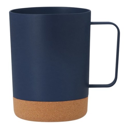 Tasse personnalisée pas chère Jurgen Matières : liège Couleurs : noir objet publicitaire robuste