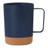 Tasse personnalisée pas chère Jurgen Matières : liège Couleurs : noir objet publicitaire robuste
