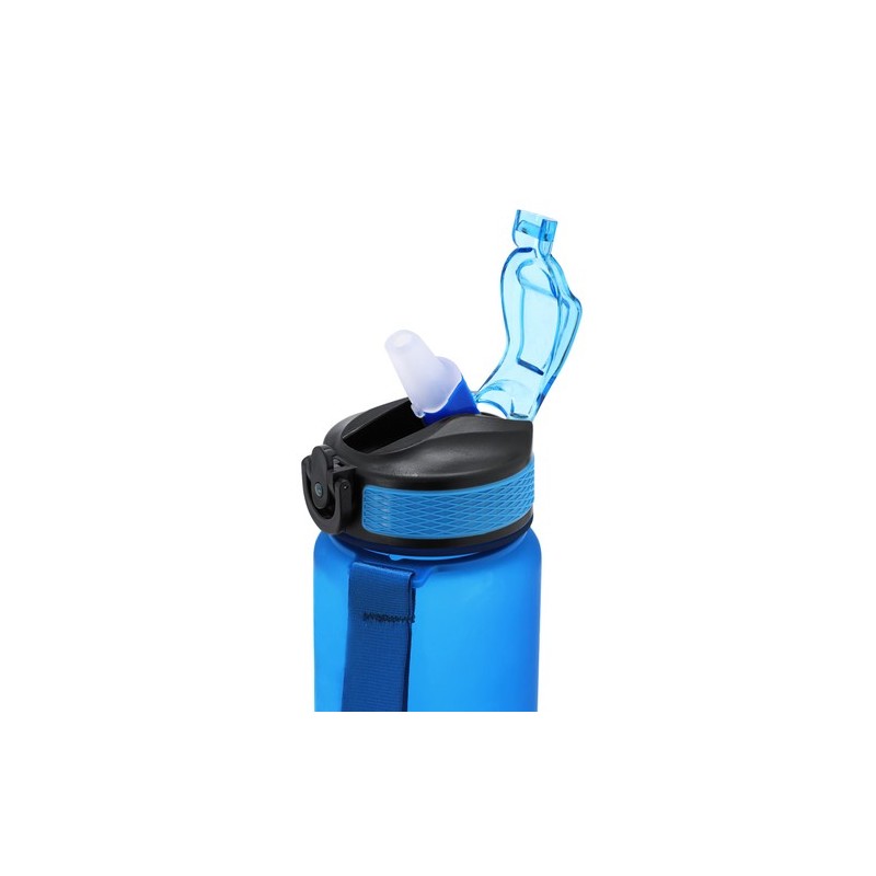 Bidon personnalisé pas cher Ridof Couleurs : noir Matières : PETG objet promo petit budget