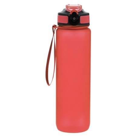 Bidon personnalisé pas cher Ridof Couleurs : noir Matières : PETG objet promotionnel éco-responsable
