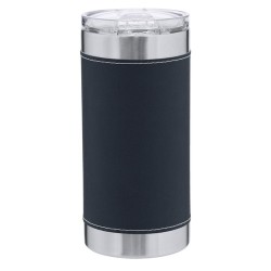 Verre thermique personnalisé pas cher Hulpex Matières : acier inoxydable Couleurs : noir objet promotionnel éco-responsable