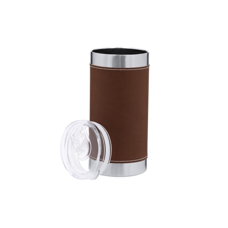 Verre thermique personnalisé pas cher Hulpex Matières : acier inoxydable Couleurs : bleu marine accessoire événementiel unique