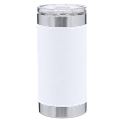 Verre thermique personnalisé pas cher Hulpex Matières : acier inoxydable Couleurs : bleu marine personnalisable avec votre logo