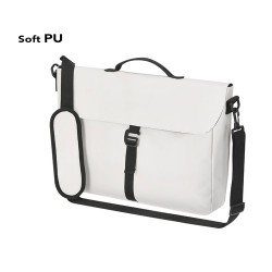 Porte-Documents Personnalisé Pas Cher Sarlem Matières : PU Couleurs : beige 2
