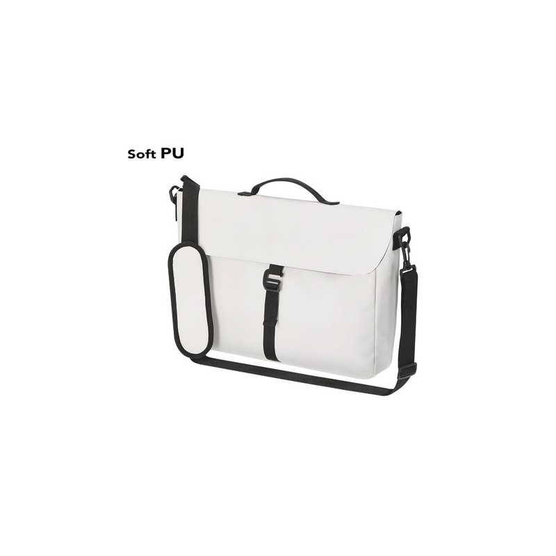 Porte-Documents Personnalisé Pas Cher Sarlem Matières : PU Couleurs : beige personnalisable avec votre logo