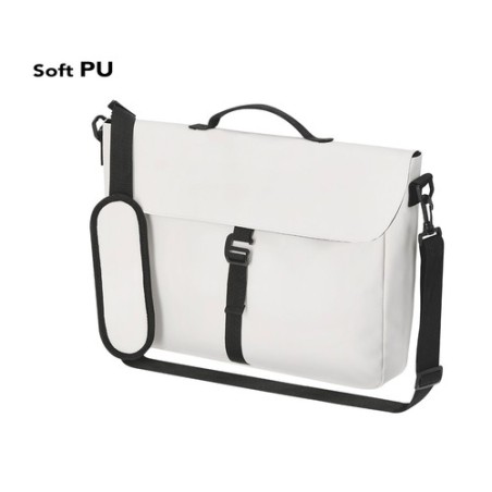 Porte-Documents Personnalisé Pas Cher Sarlem Matières : PU Couleurs : beige personnalisable avec votre logo