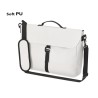 Porte-Documents Personnalisé Pas Cher Sarlem Matières : PU Couleurs : beige personnalisable avec votre logo