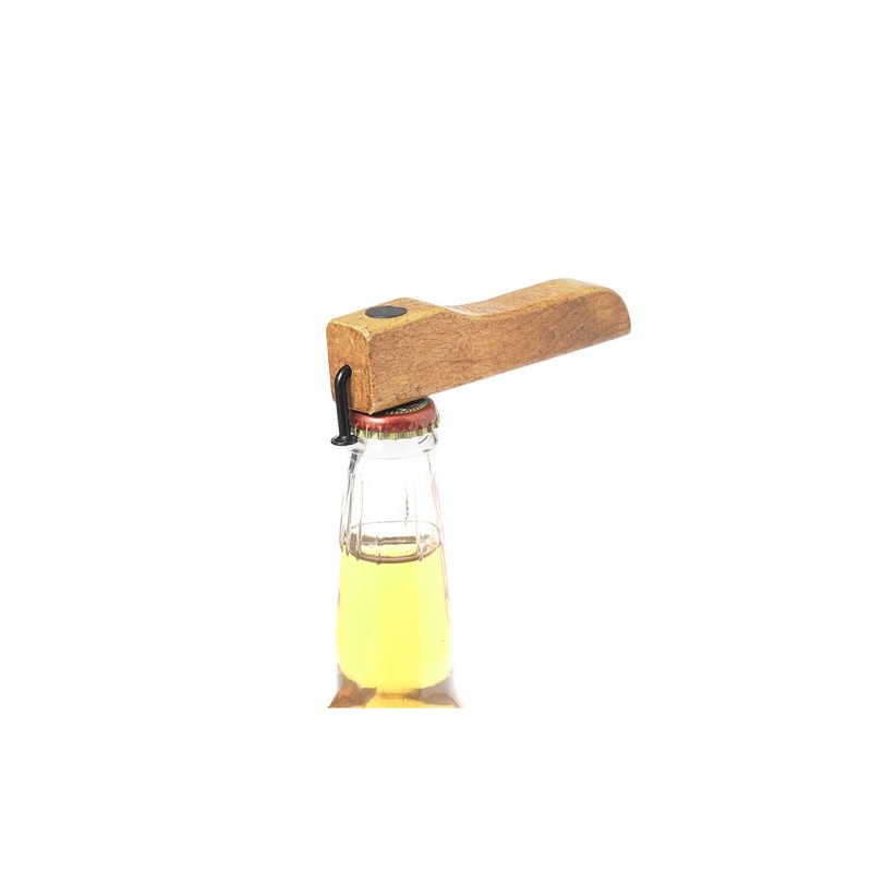 Ouvre Bouteille Clasinger en Bois Magnétique