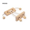 Puzzle en Bois Amusant Personnalisé de Jeu d'Habilité Griffon Matières : bois