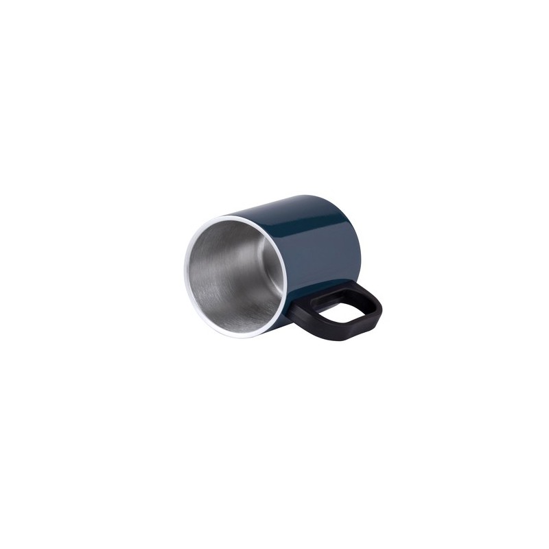 Tasse Éco-Responsable en Acier Recyclé Personnalisée Korpla à Prix Abordable Matières : polypropylène (PP) Couleurs : noir marqu