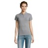 Polo polycoton personnalisé pour femme - PRIME Matières : PET Taille textile : XXL Couleurs : gris chiné livraison express 24h 4