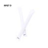 Bâtons Éco-responsables Gonflables Personnalisés pas cher Tap Tap Viorix Matières : PET recyclé Couleurs : blanc personnalisable