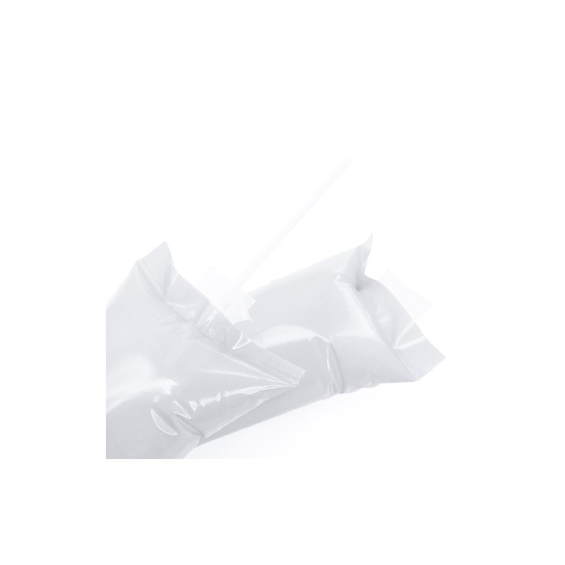 Bâtons Éco-responsables Gonflables Personnalisés pas cher Tap Tap Viorix Matières : PET recyclé Couleurs : blanc impression haut