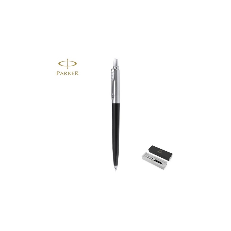 Stylo Éco-responsable Recyclé Personnalisé Jotter - Parker Matières : ABS recyclé Couleurs : bleu marquage laser ultra précis