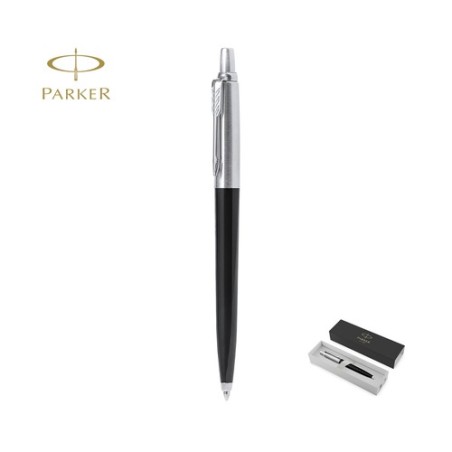 Stylo Éco-responsable Recyclé Personnalisé Jotter - Parker Matières : ABS recyclé Couleurs : bleu marquage laser ultra précis