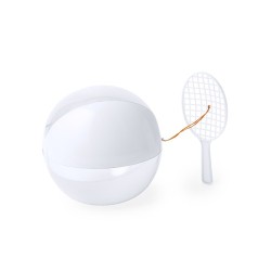 Set Personnalisé de Raquette et Ballon - Skippy Couleurs : blanc 2