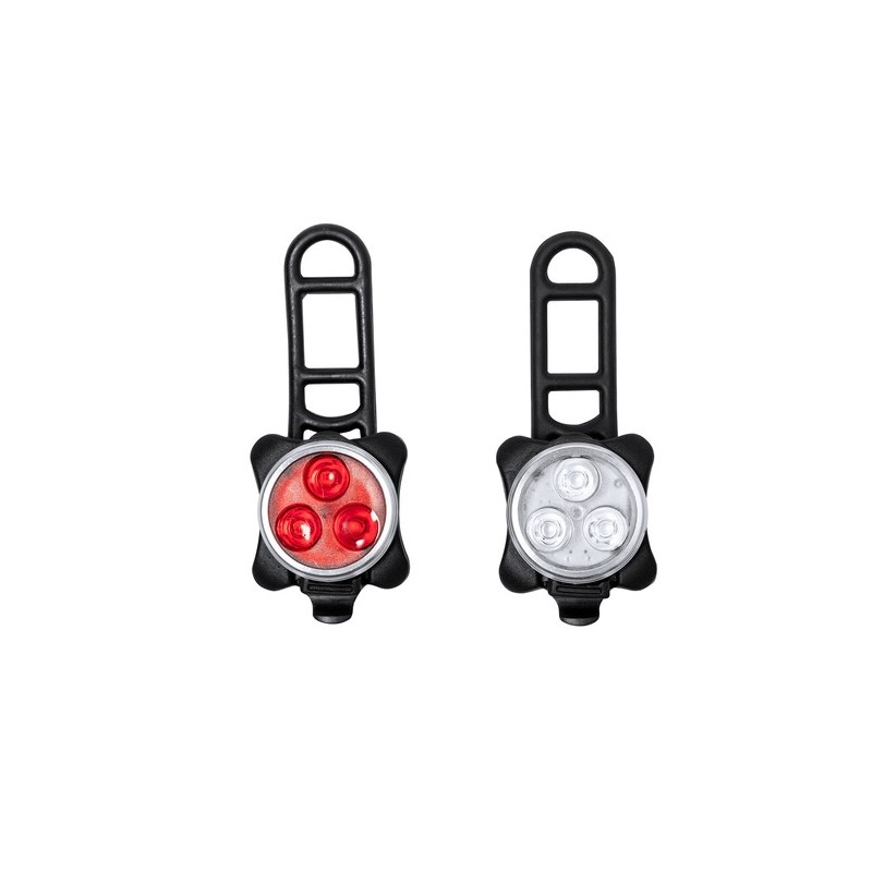 Set de Lumières de Sécurité Personnalisées Remko - Visibilité Maximale Couleurs : noir