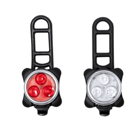 Set de Lumières de Sécurité Personnalisées Remko - Visibilité Maximale Couleurs : noir