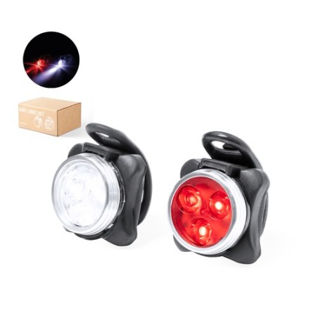 Set de Lumières de Sécurité Personnalisées Remko - Visibilité Maximale Couleurs : noir personnalisable avec votre logo