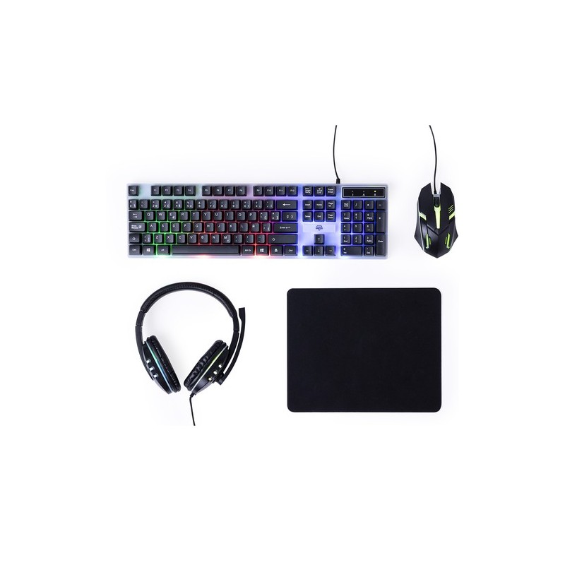 Set Éco-responsable et Personnalisé pour une Expérience de Jeu Ultime - Gamer Thrym Couleurs : noir