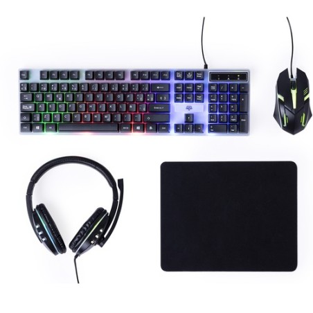 Set Éco-responsable et Personnalisé pour une Expérience de Jeu Ultime - Gamer Thrym Couleurs : noir