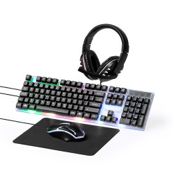 Set Éco-responsable et Personnalisé pour une Expérience de Jeu Ultime - Gamer Thrym Couleurs : noir 2