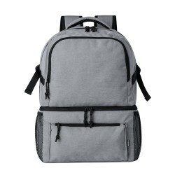 Sac à Dos Glacière Durable et Chic Personnalisable Hildan Matières : PEVA Couleurs : gris