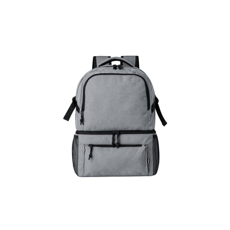 Sac à Dos Glacière Durable et Chic Personnalisable Hildan Matières : PEVA Couleurs : gris