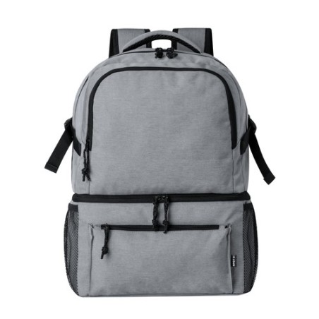 Sac à Dos Glacière Durable et Chic Personnalisable Hildan Matières : PEVA Couleurs : gris