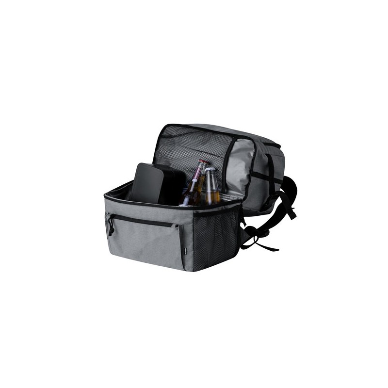 Sac à Dos Glacière Durable et Chic Personnalisable Hildan Matières : PEVA Couleurs : gris impression haute définition