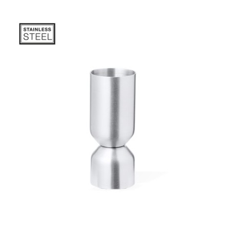 Mesureur de Boisson en Acier Inox, Accessoire Bar Personnalisé Zirano Matières : acier inoxydable Couleurs : argenté personnalis