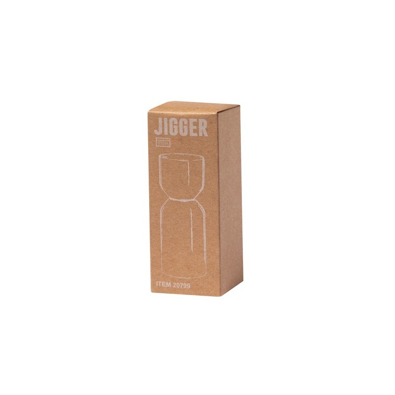 Mesureur de Boisson en Acier Inox, Accessoire Bar Personnalisé Zirano Matières : acier inoxydable Couleurs : argenté marquage la
