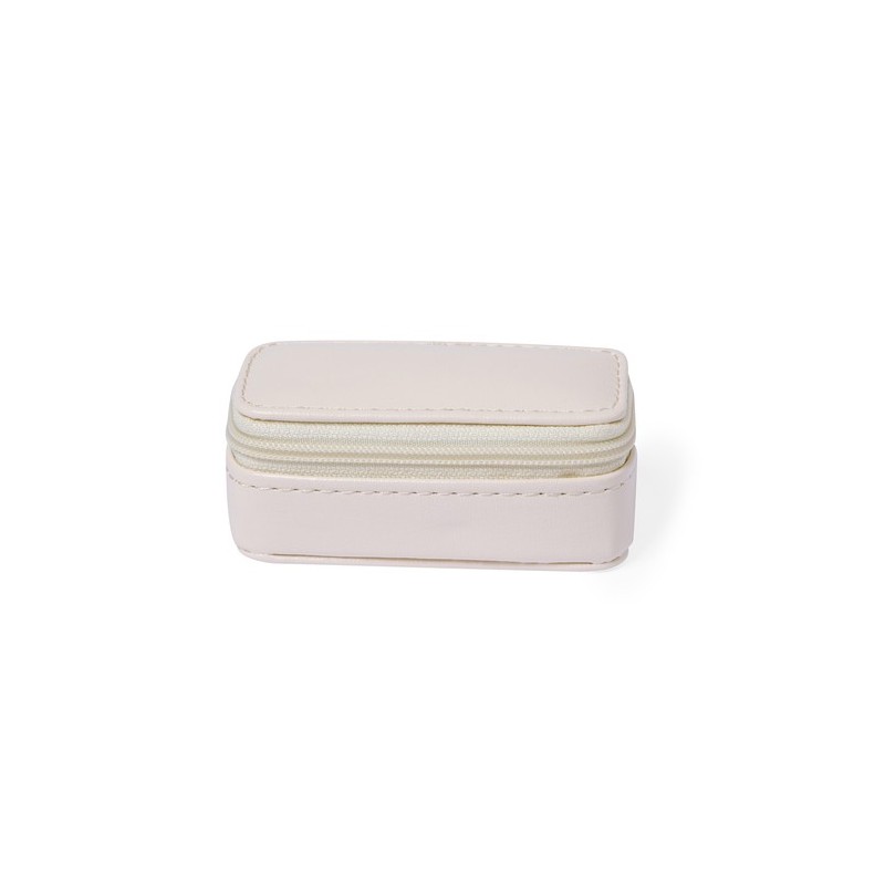 Étui Éco-Cuir Élégant Personnalisé pour Bijoux Moly pas cher Matières : PU Couleurs : naturel