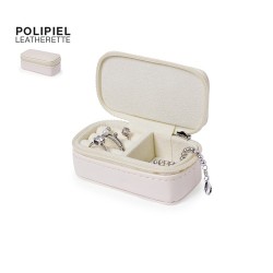 Étui Éco-Cuir Élégant Personnalisé pour Bijoux Moly pas cher Matières : PU Couleurs : naturel 2
