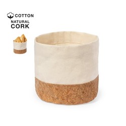 Corbeille Éco-responsable Élégante Personnalisée pas cher - Zolar Matières : liège Couleurs : naturel 2