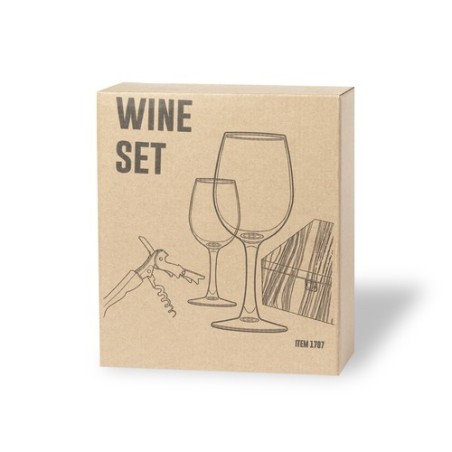 Set Pratique et Élégant de Vin Personnalisé - Neider Cadeaux d'Entreprise livraison express 24h 48h