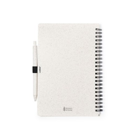 Cahier Éco-responsable et Stylo Personnalisé - Pas Cher Emily Matières : polypropylène (PP) Couleurs : naturel goodies publicita