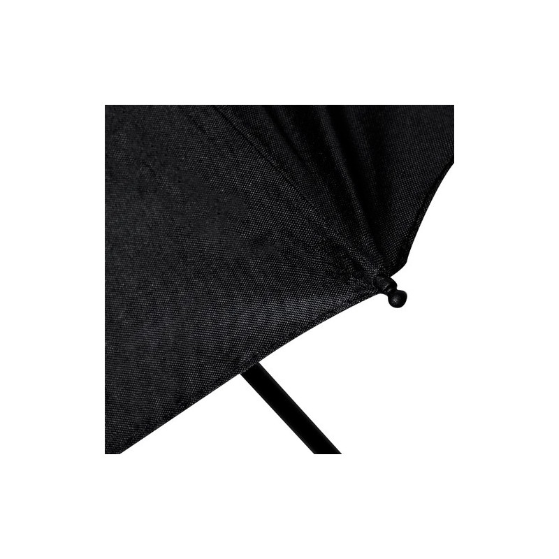 Parapluie Éco-responsable et Pratique Personnalisé - Barbra Matières : PET recyclé Couleurs : noir cadeau entreprise pas cher