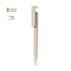 Stylo Support Éco-responsable Cadeau d'Entreprise Polus Matières : ABS Couleurs : noir cadeau collaborateur premium
