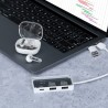 Hub USB Personnalisé High Tech - Hevan Couleurs : blanc goodies publicitaire événementiel